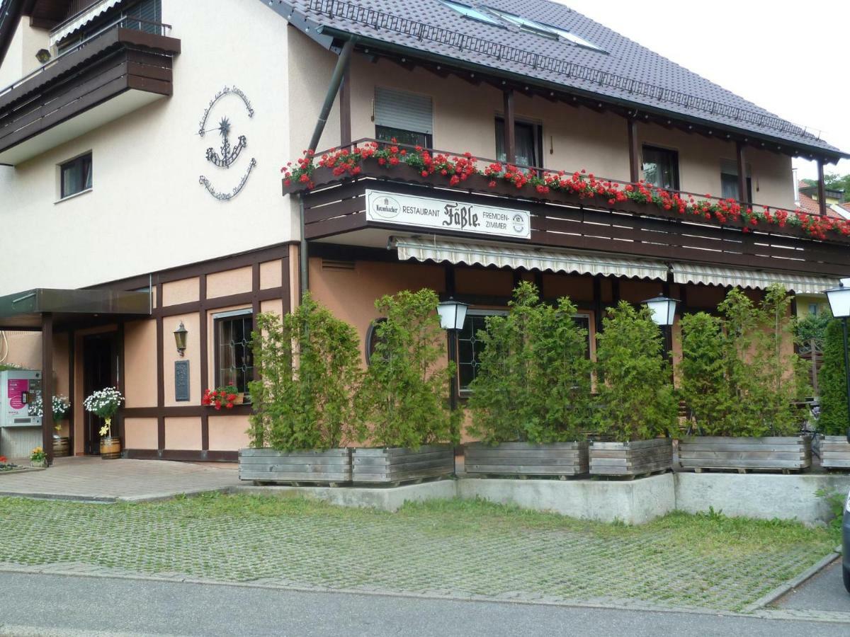 Gaestehaus Faessle Weinstadt Exterior foto
